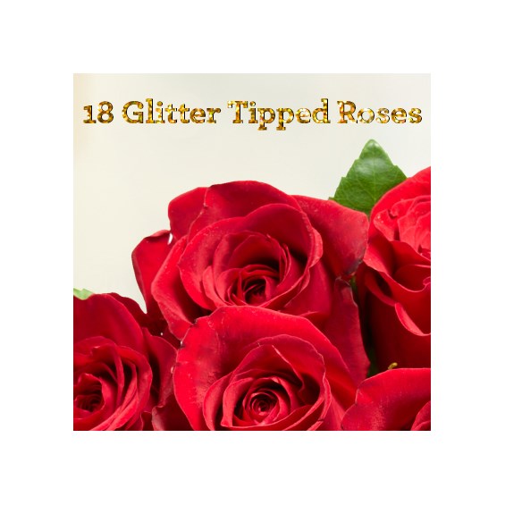Beautiful-18-Glittered-Roses