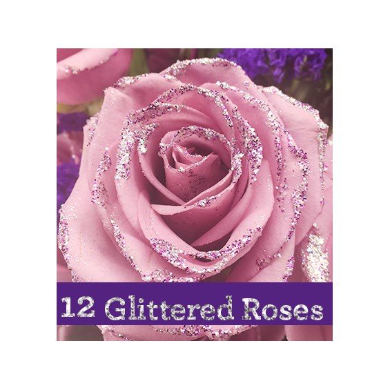 Beautiful-pink-glitter-roses-by-flowerama 