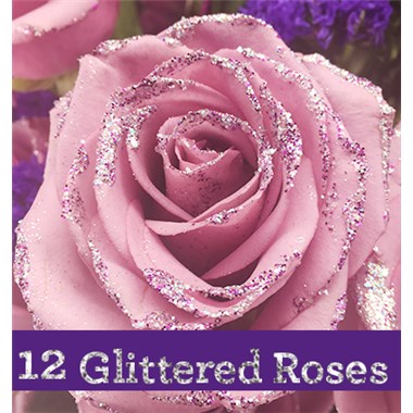 Beautiful-pink-glitter-roses-by-flowerama 